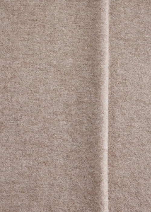 CILANZE Extra-Large 100% Wool Scarf Taupe