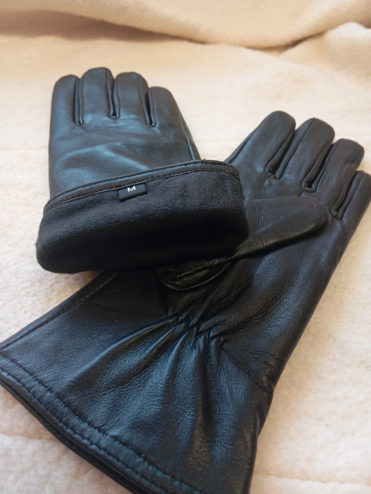 Cilanze Sheepskin Leather Winter Gloves – Blush Edition