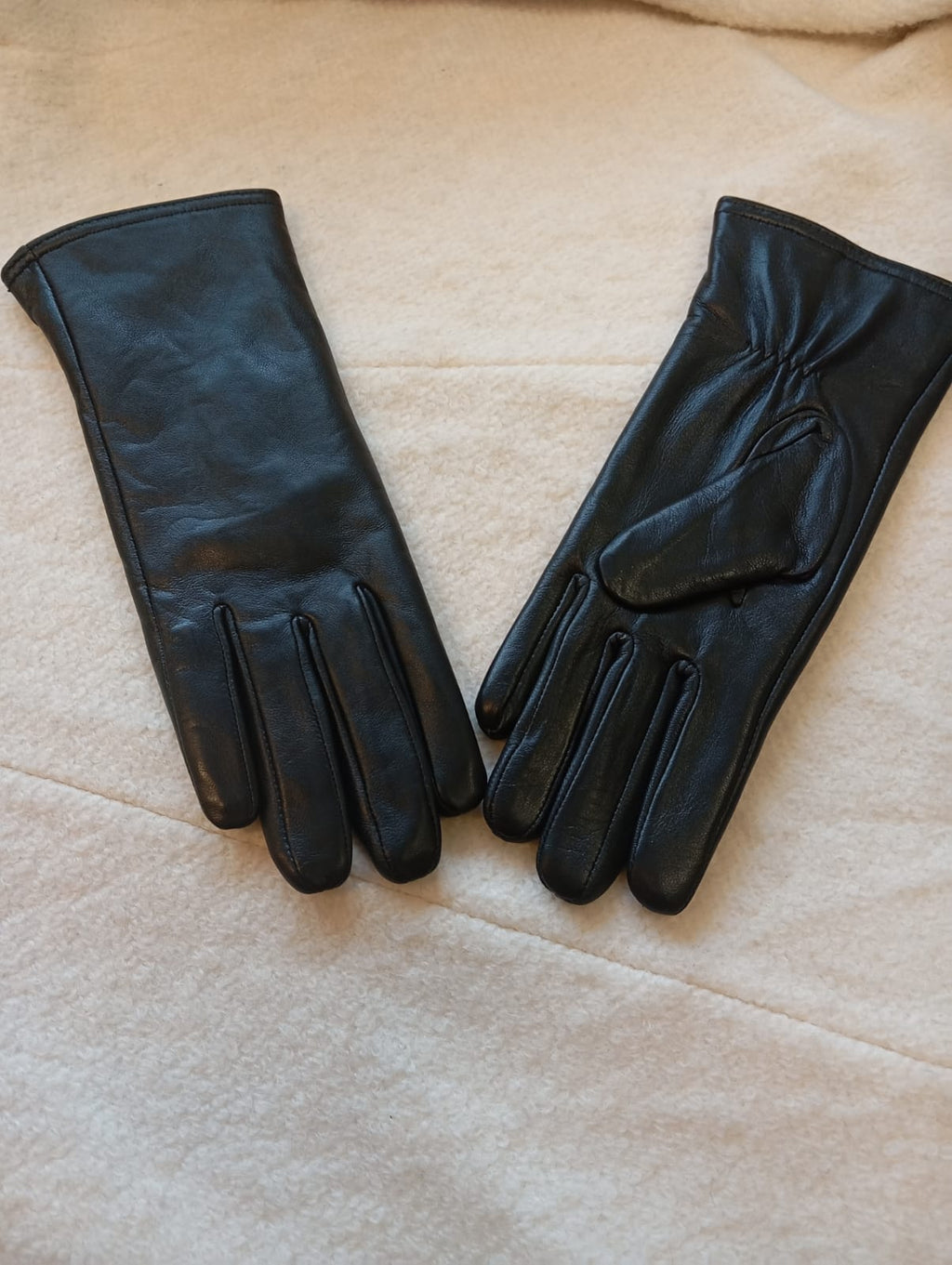 Cilanze Sheepskin Leather Winter Gloves – Blush Edition